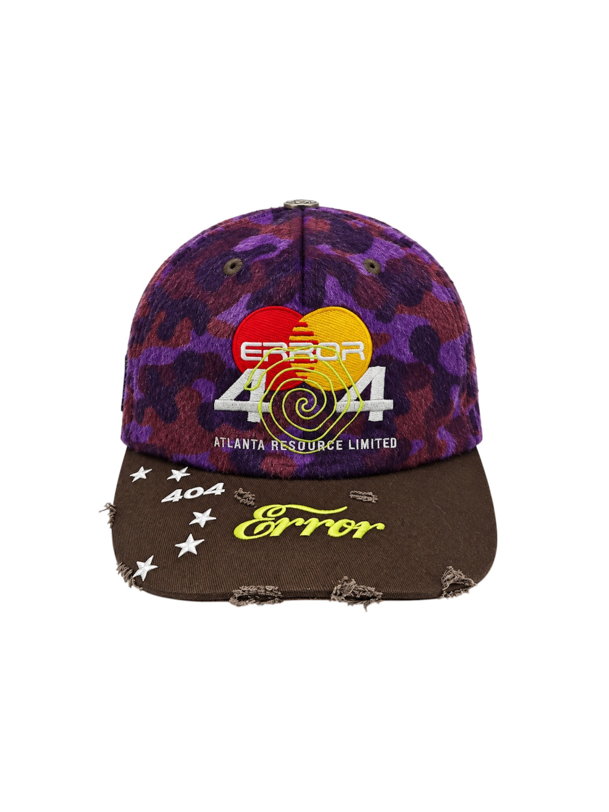 404 Purple Rain Camo Hat