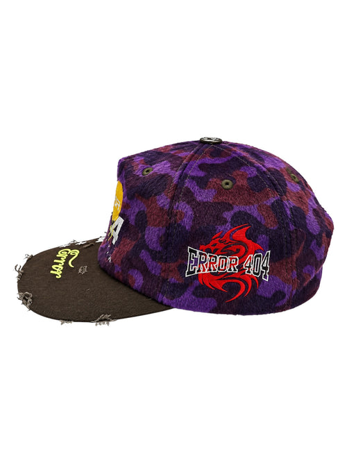 404 Purple Rain Camo Hat