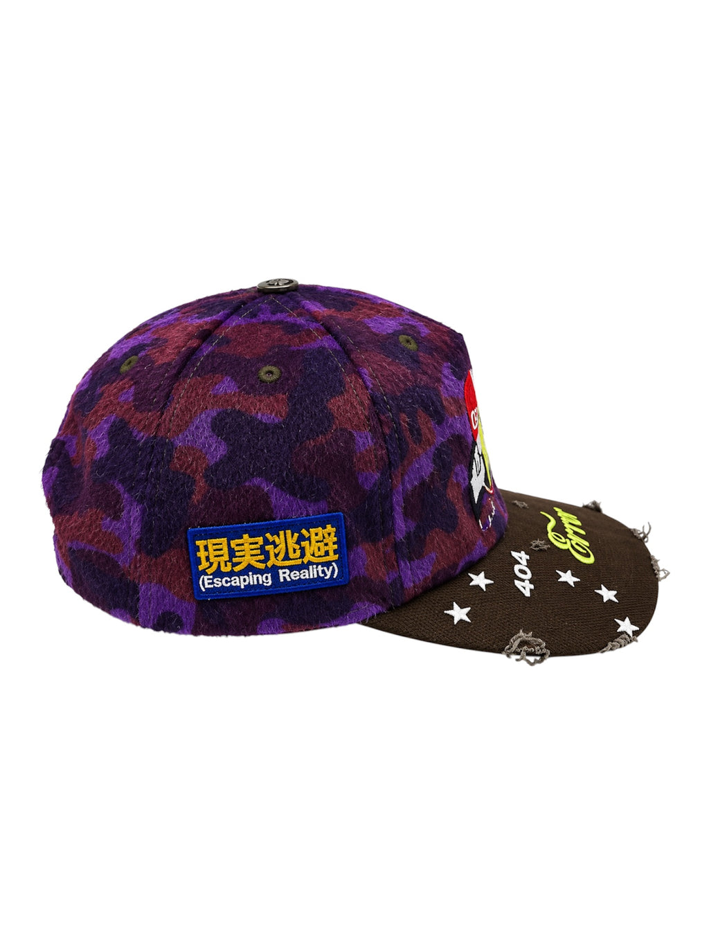 404 Purple Rain Camo Hat