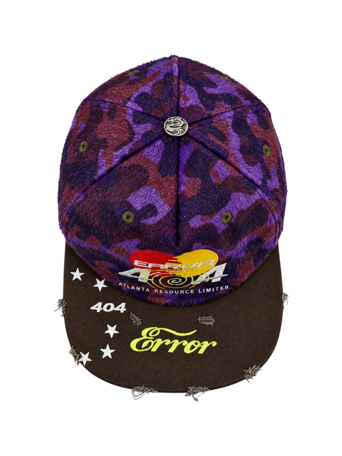 404 Purple Rain Camo Hat